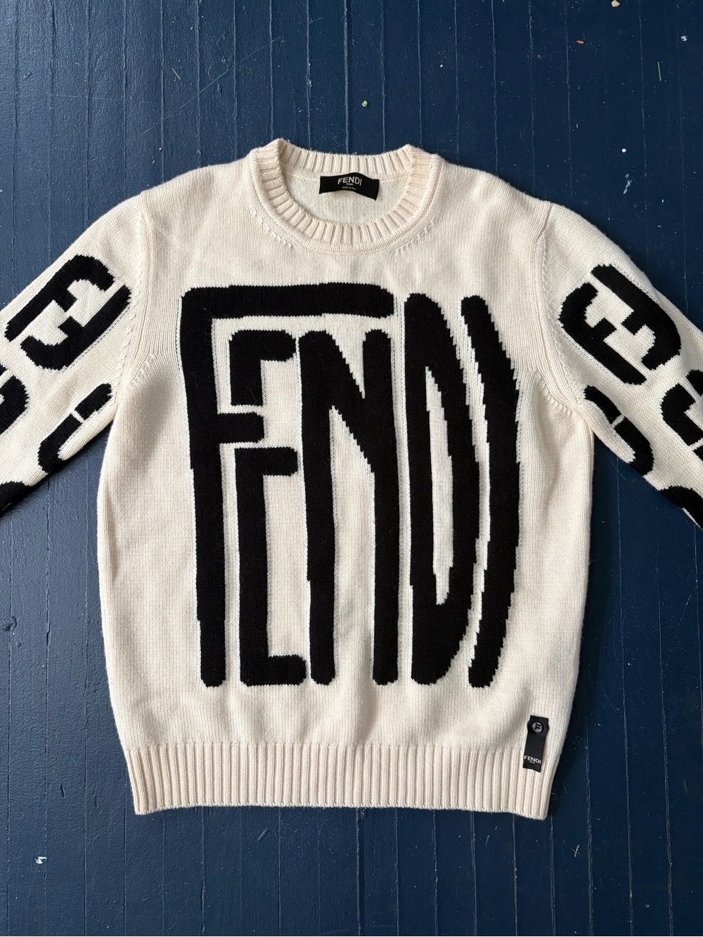 Fendi logo sweater